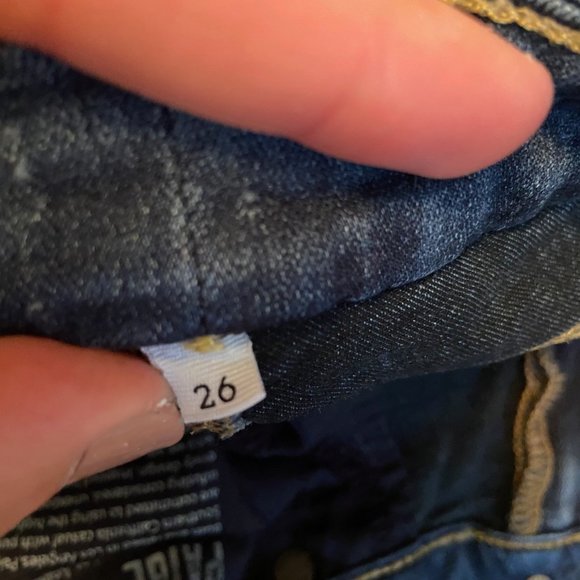 Paige Designer Verdugo Ankle Jeans - Goin Steady - Size 26 - Picture 5 of 7